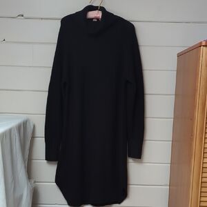 Wilfred Black Wool Dress